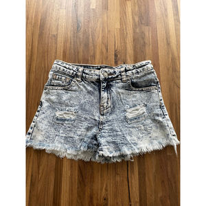 GOGO Acid Wash Jean Shorts